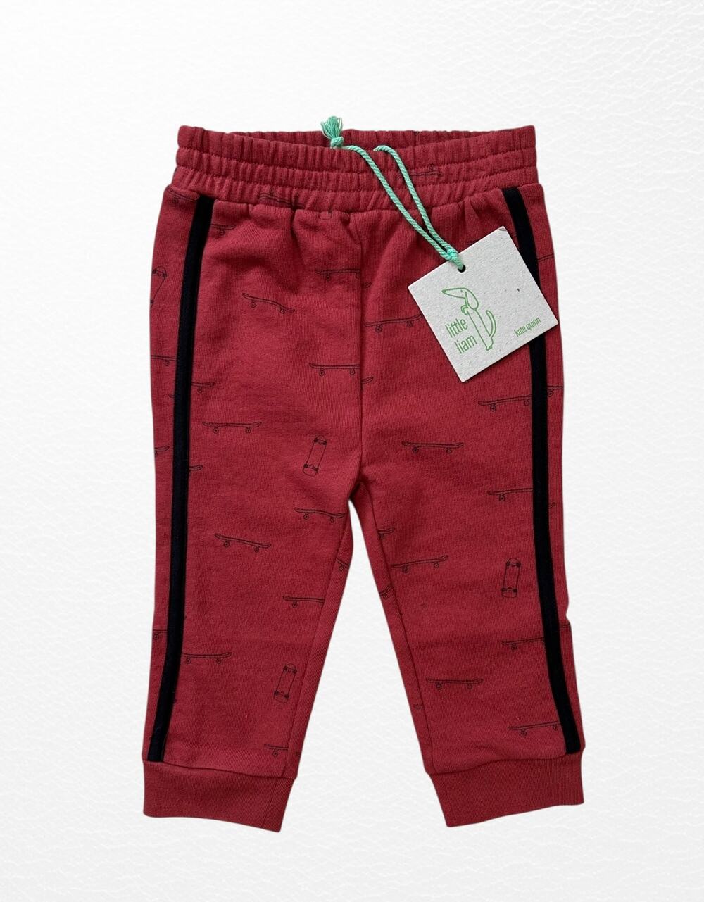 NWT Kate Quinn Retro Stripe Skateboard Joggers, 12-18 Months